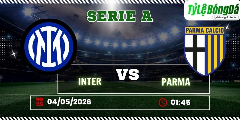 Soi kèo tỷ lệ bóng đá Inter vs Parma 01h45 ngày 04/05 - Serie A