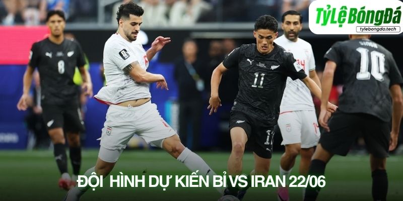 Tình hình lực lượng Bỉ vs Iran 22/06