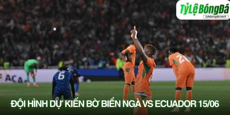 Tình hình lực lượng Bờ Biển Ngà vs Ecuador 15/06