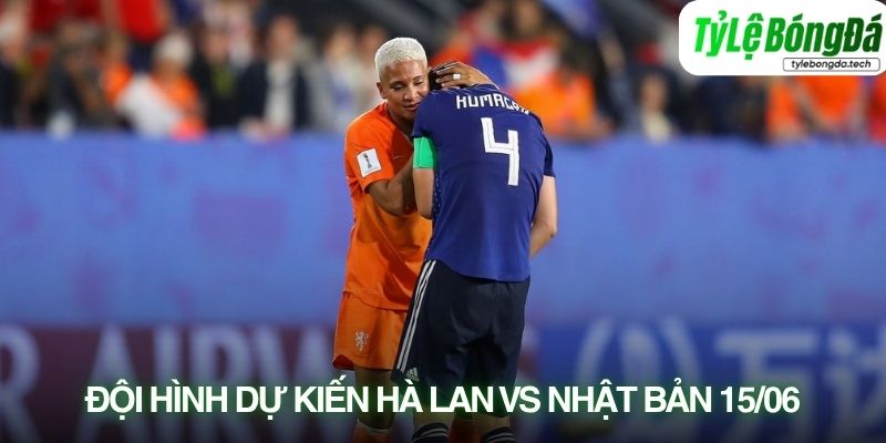 Tình hình lực lượng Hà Lan vs Nhật Bản 15/06