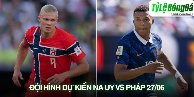 Tình hình lực lượng Na Uy vs Pháp 27/06