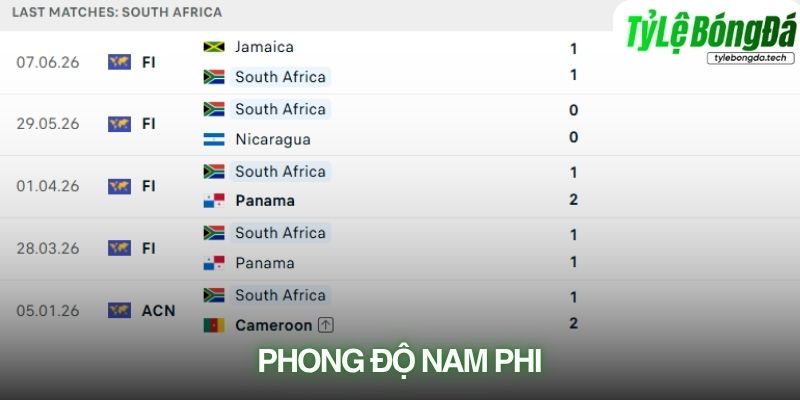 Phong độ Nam Phi