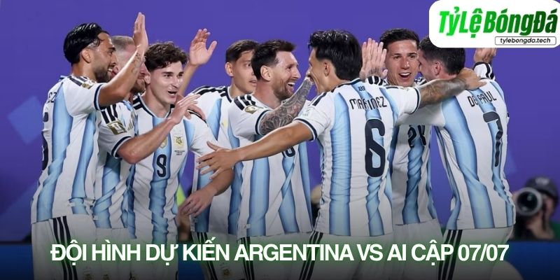 Tình hình lực lượng Argentina vs Ai Cập 07/07