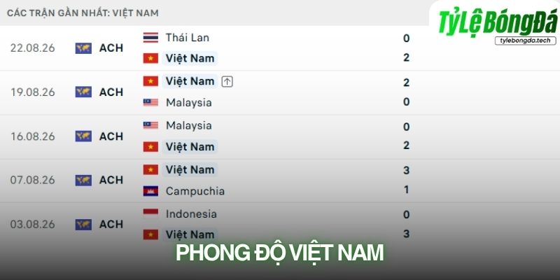 Phong độ Việt Nam